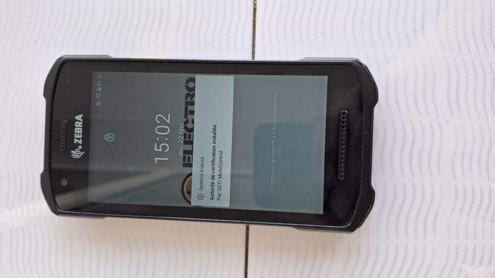Scanner ZEBRA TC21
