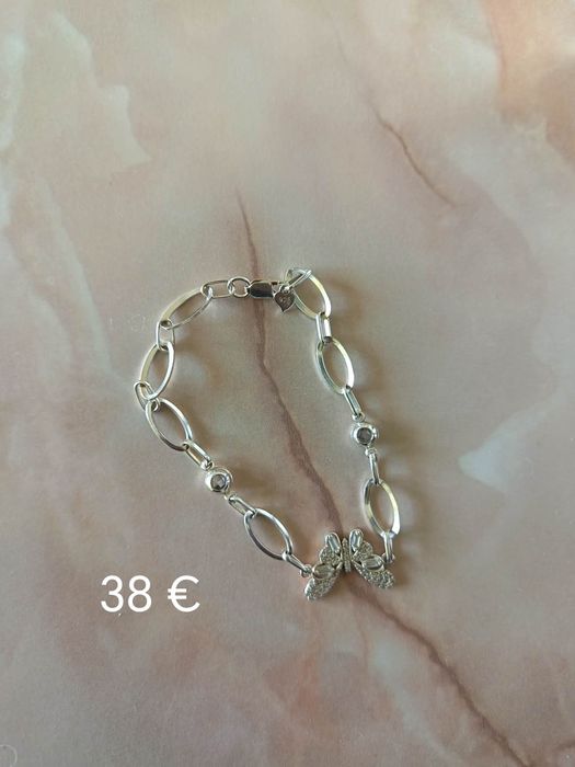 Сребро 925 колие, гривни, обеци и пръстени