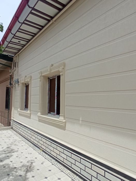 Евро ремонт и отделка фасад травертин киламиз