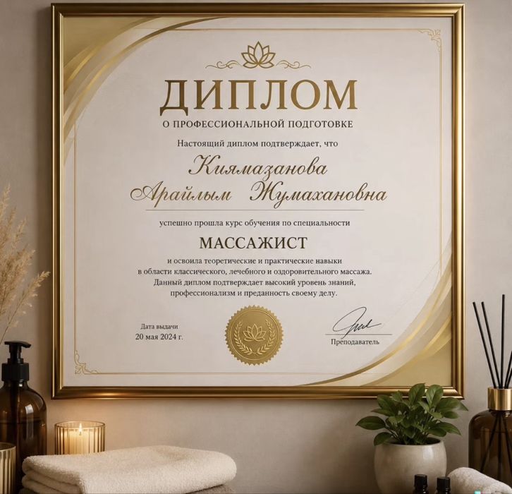 Классический массеж Астана