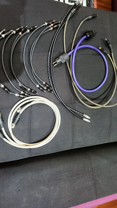 Cabluri RCA argint 99% - XLR- RCA Van Den Hul și alte mărci HI-END !!!