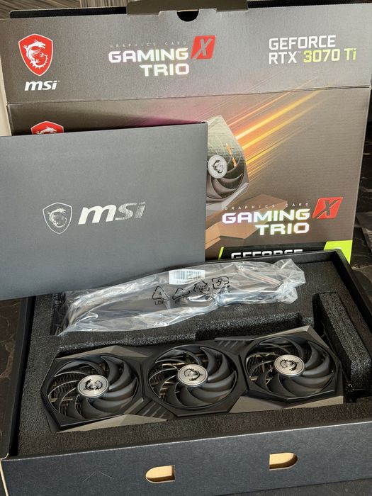 Видеокарта 3070TI Geforce RTX Gaming X Trio