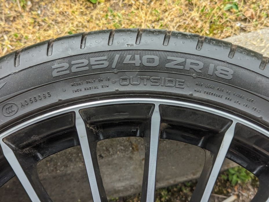 Спортни джанти AEZ 18" + подарък гуми Nokian