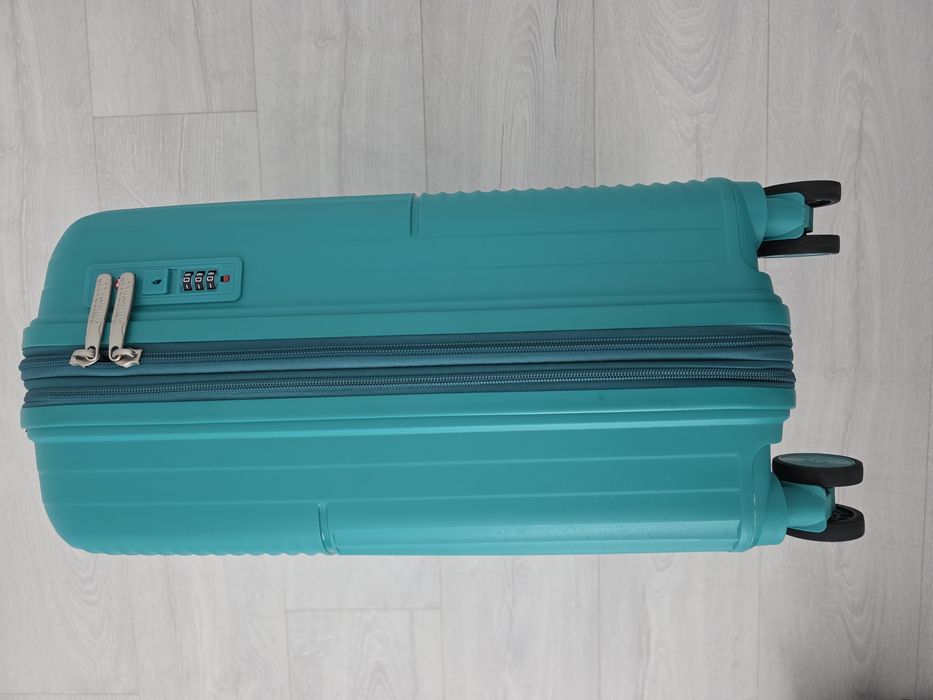 Troler mic de cabina, Wizz Air, Ryanair, Silicon, expandabil +5cm