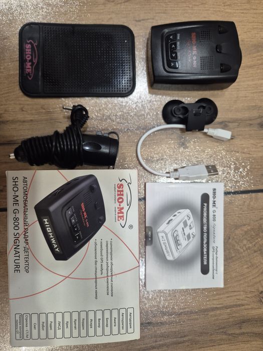 Радар детектор Sho me g800