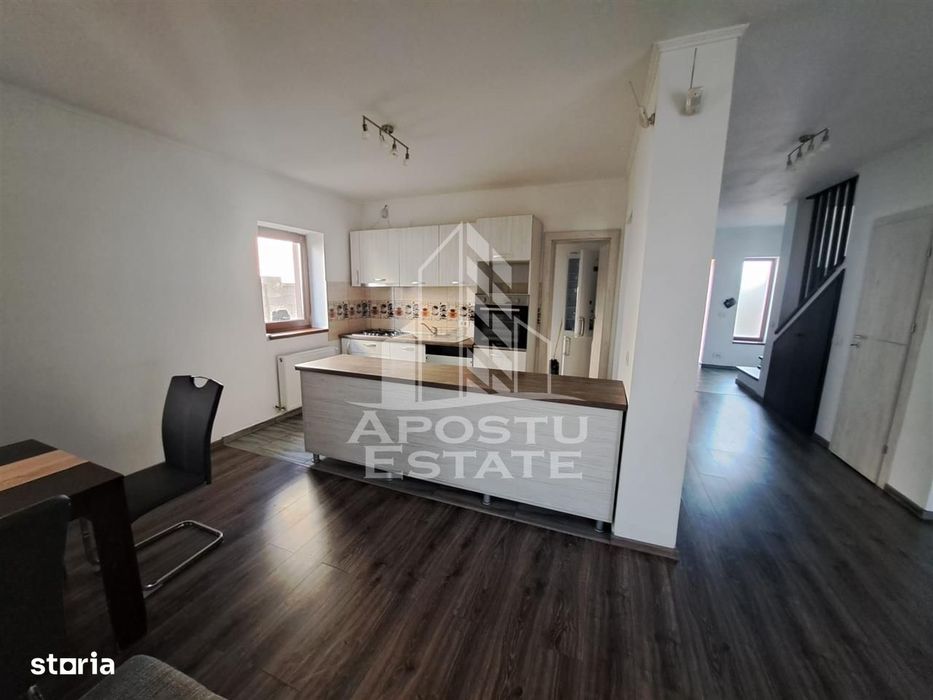Duplex cu 4 camere,3 bai mobilat si utilat,Dumbravita