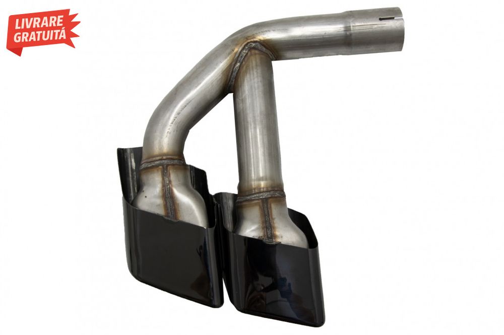 Ornamente toba Audi Q7 4M (2015-2019) SQ7 Design Negru doar pentru Ben