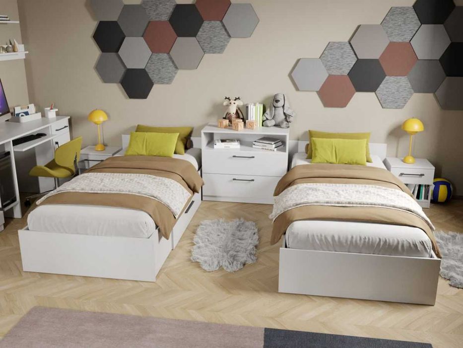 Set Mobila Dormitor Tineret Mihai C22 - Transport Gratuit in 4-10 zile