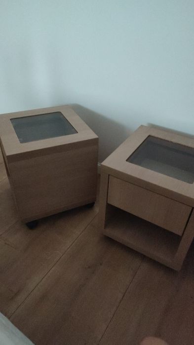 Noptiere din pal dublat