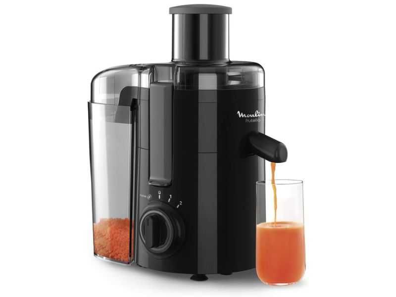 Сокоизстисквачка Moulinex Frutelia Plus JU370810 – Компактна и Мощна