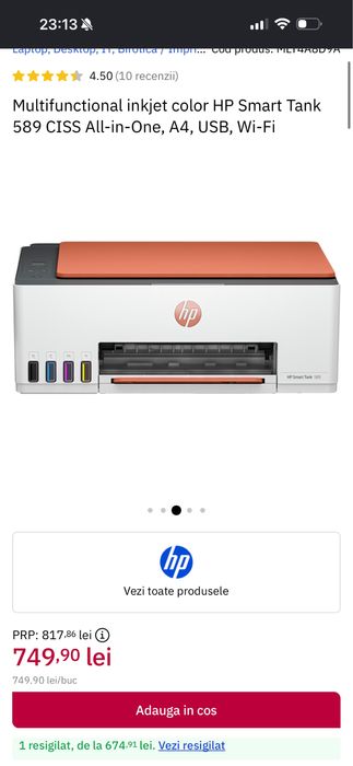 Imprimanta HP deskjet