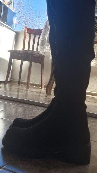 Дамски ботуш велур 37