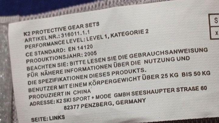 Vând 2 Seturi Genunchiere K2