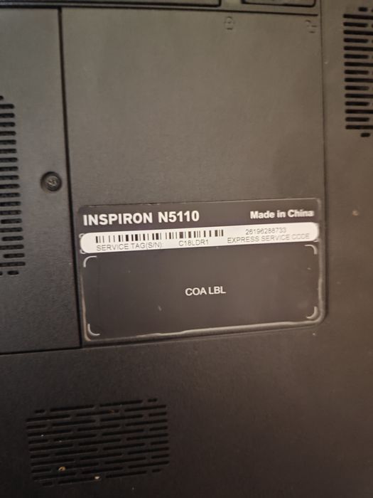 Dell inspiron n5110 i7