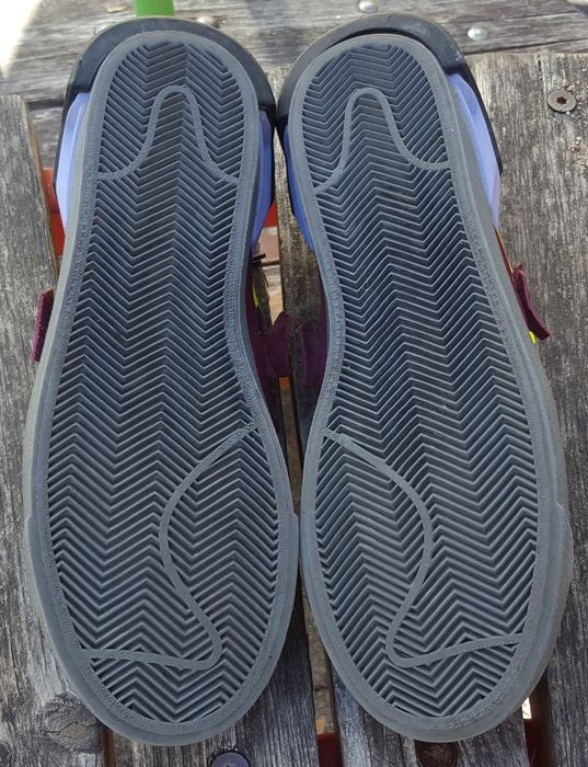 Nike Blazer Low × Acronym Nigth Maroon маратонки