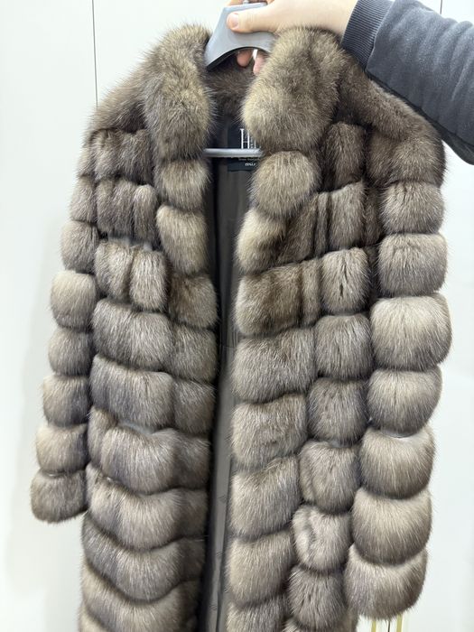 Соболиная шуба, длина 1,30