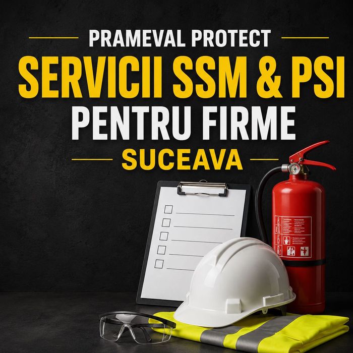 Servicii SSM & PSI pentru firme Suceava