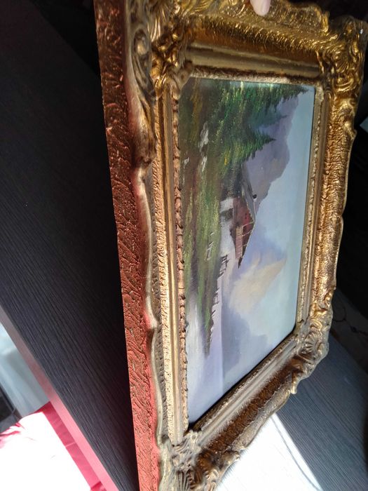 Vand pictura in ulei pe panza, peisaj