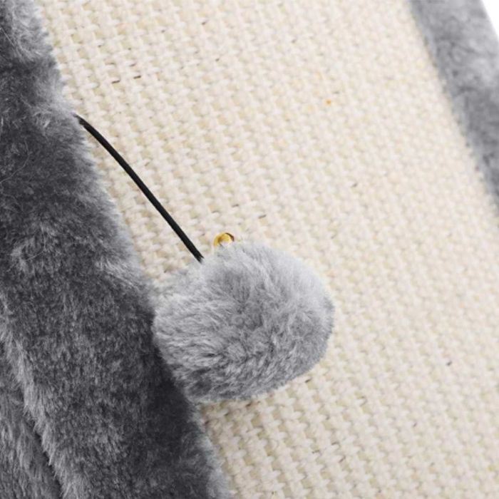 Ansamblu de joaca pisici multifunctional stalp zgariat si culcus 2in1