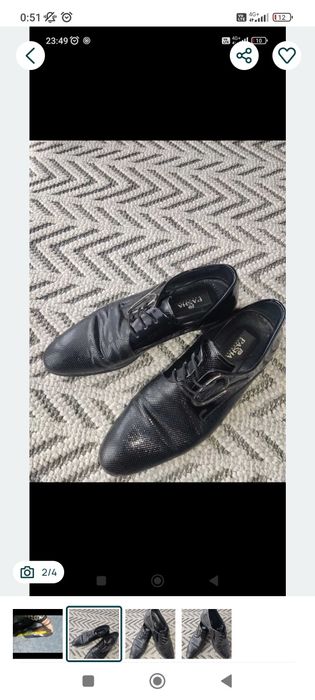 Pantofi Pasha Man piele