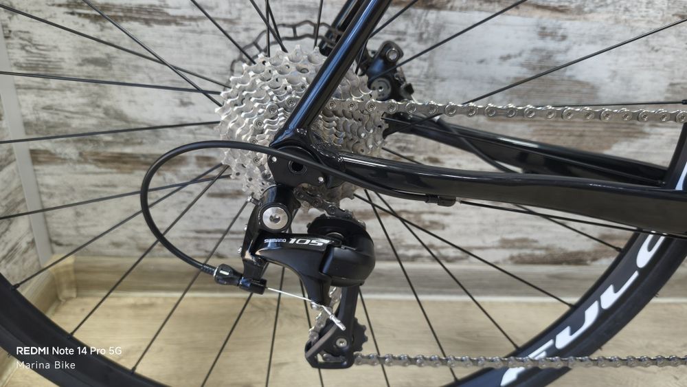 Алуминиев шосеен велосипед Ridley Fenix SLA Shimano 105 Fulcrum 900 | L