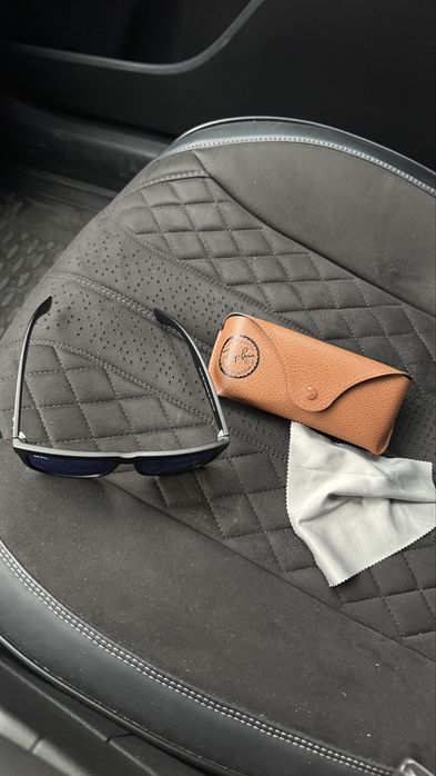 Очки Ray ban синие зеркальные