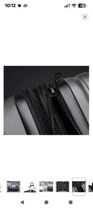 Новый чемодан в упаковке, размер 70*45*30