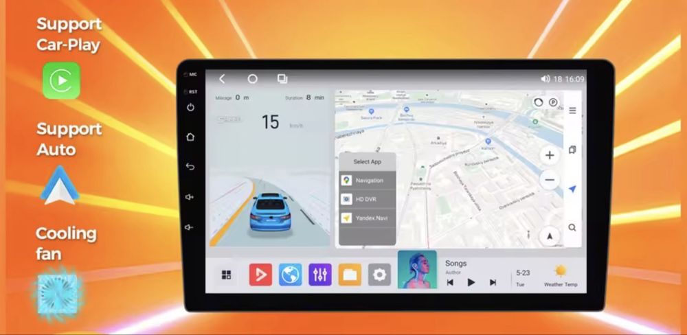 9” мултимедия за автомобил 2/64 android