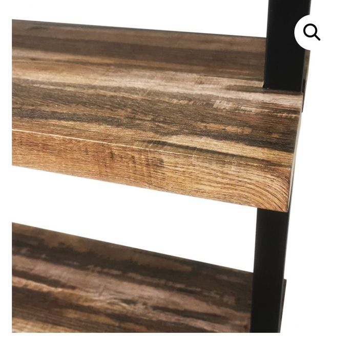 Стенна етажерка-4рафта-метал дърво – 152 см височина –налична в 2цвята