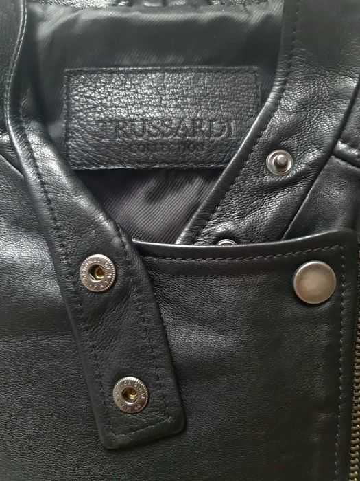 Късо кожено яке TRUSSARDI  xs - s