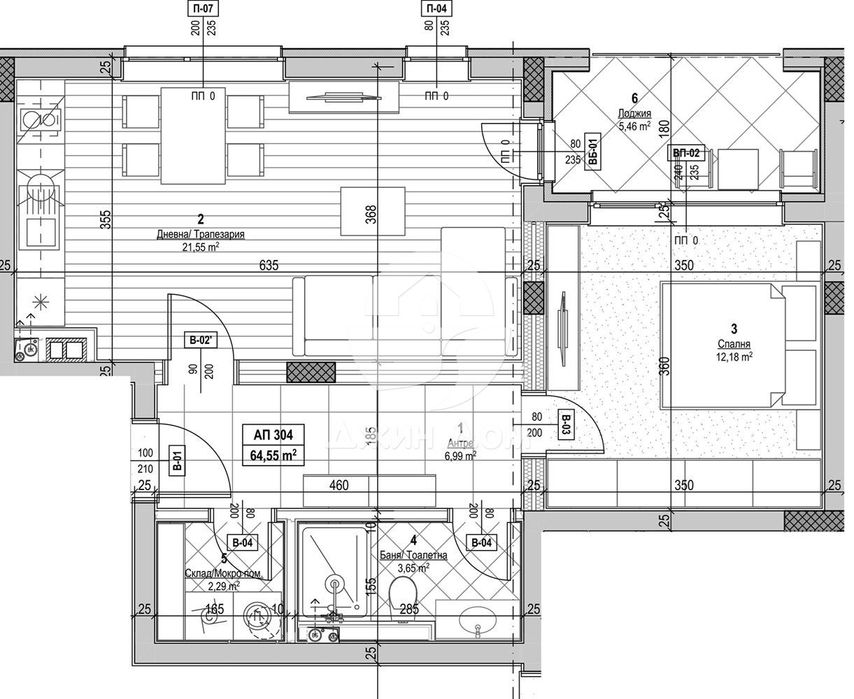 Продава се Двустаен апартамент в Несебър - 76 кв.м за 2803 €/кв.м - Снимка #9