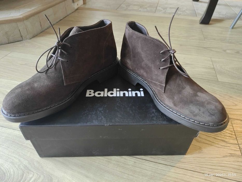 Ботинки Baldinini (Италия),осень,замша,премиум,оригинал,новые,р-р 41