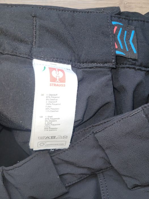 Engelbert Strauss Dynashield Solid функционални карго панталони р-р 54