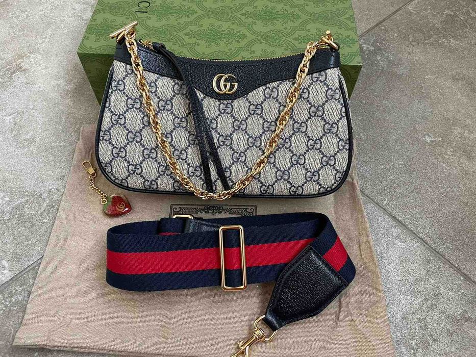 Geanta Gucci Originala Ophidia din Piele Geanta de umar Lant Gucci