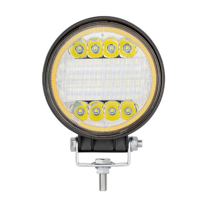 72W LED Диоден Фар Работна Бяла Жълта Светлина Габарит Мъгла Лампа