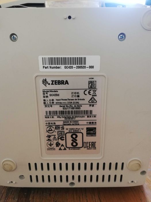Етикетен Баркод Принтер ZEBRA GC420d