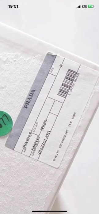 Туфли Prada, 41, оригинал, 100% Италия кожа