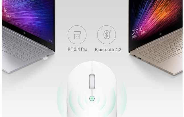Мышь Xiaomi Mi Dual Mode Wireless Mouse (White)