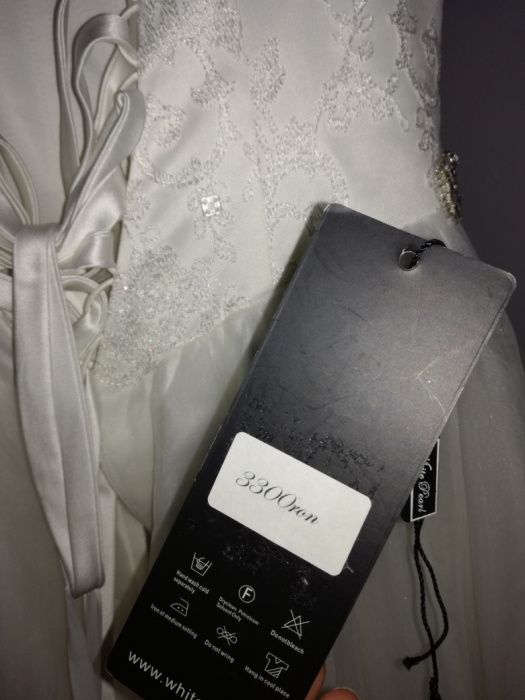Rochie superba White Pearl