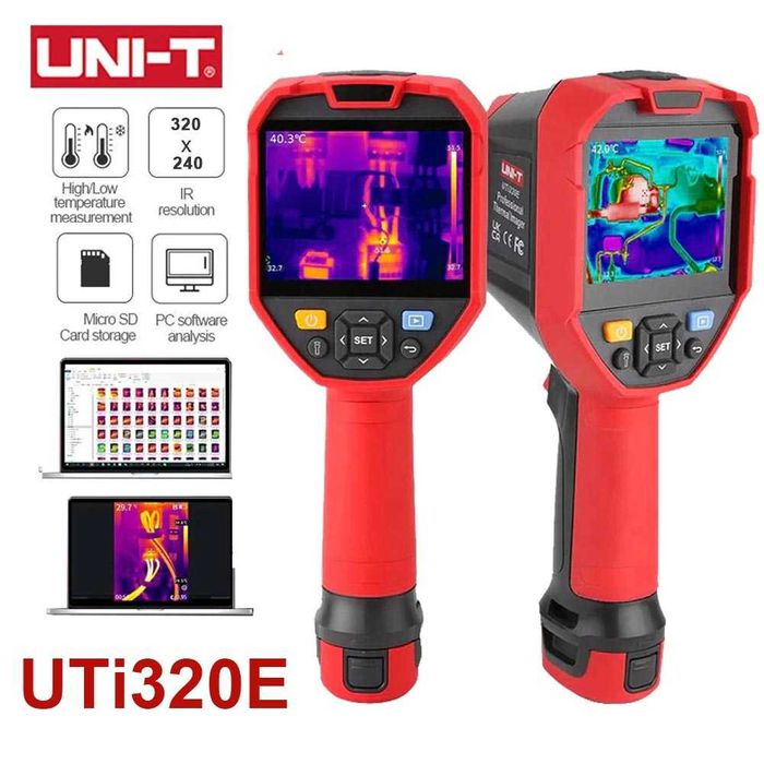 Термокамера UNI-T UTi320E Enhanced Thermal Camera 320x240IR Sensor
