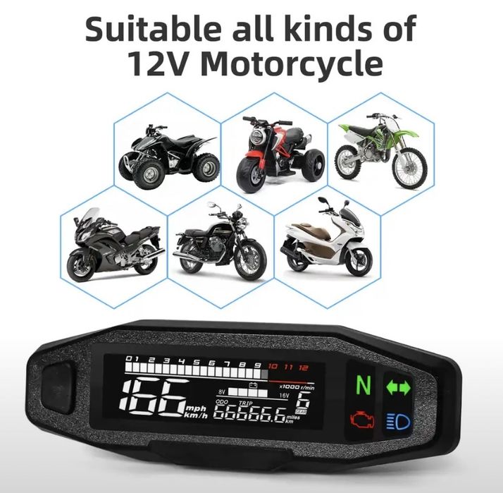 Щиток спидометр для мотоцикла