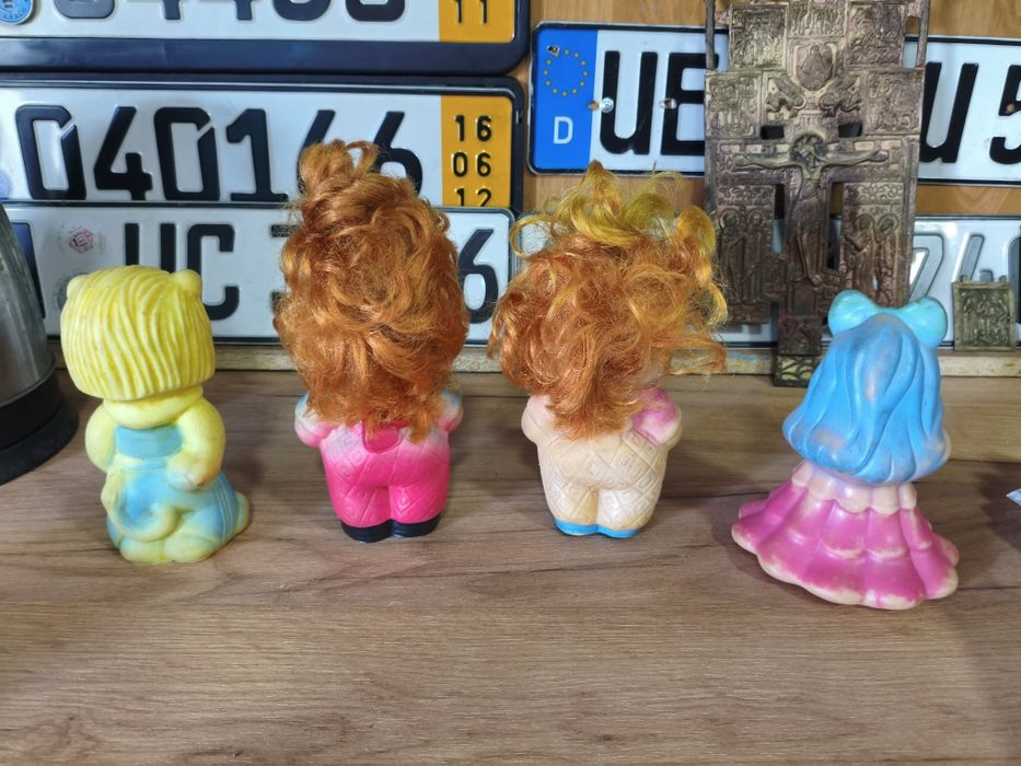 Резиновые игрушки СССР.