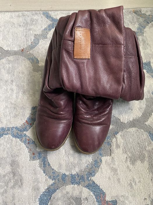 Продаю кожаные сапожки