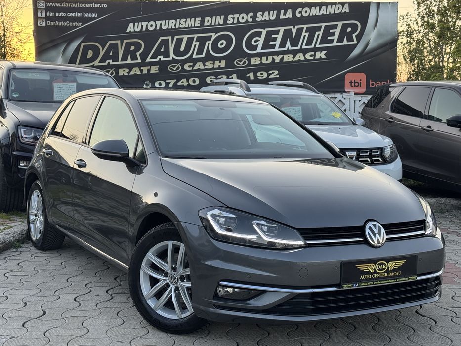 VW GOLF VII AN 2019 IMPORT ITALIA FARURI LED 1.6 TDI EURO 6 STARE TEHNICA ESTETICA PERFECTA 178.000 KM, Garantie 12 Luni Raport Carvertical Fara Repro