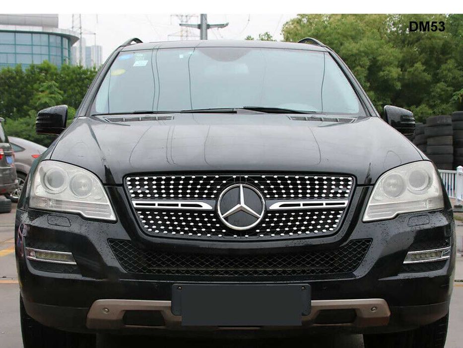 Предна Решетка Диамант Mercedes ML ГТ W164 Мерцедес МЛ В164 09-12 AMG