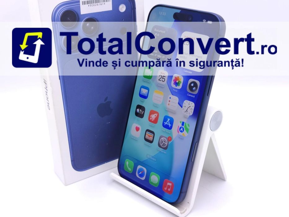 Apple Iphone 17 Pro Max 256GB Deep Blue, Garantie 24 luni | #D90626