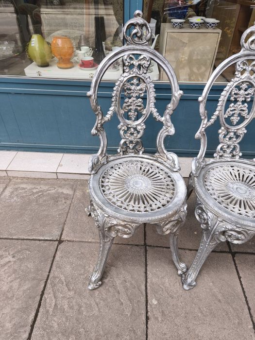 4 алуминиеви стола