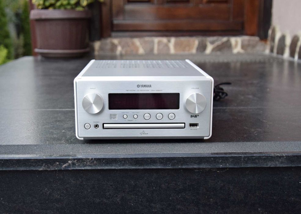 Amplificator Yamaha CRX-N560D, receiver, cd player, USB, Wi-Fi, AirPlay
