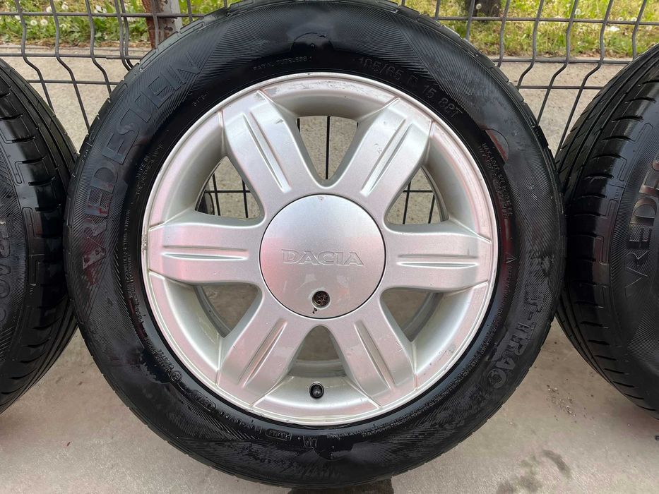 Jante aliaj ORIGINALE DACIA Logan 1 R15 – set complet