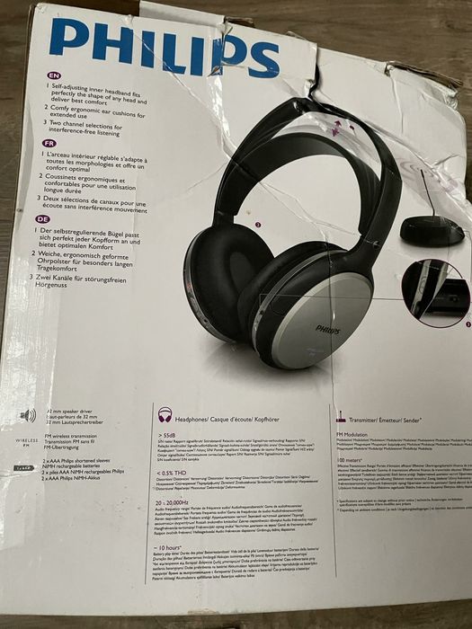 Оригинални безжични слушалки Philips Wireless Freedom